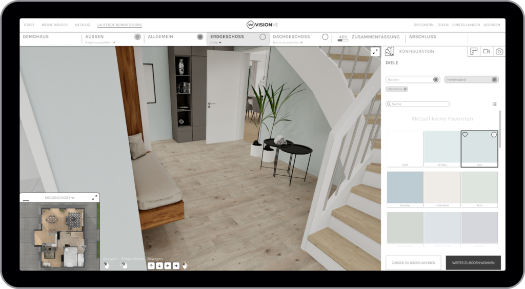 Bodenbeläge auswählen